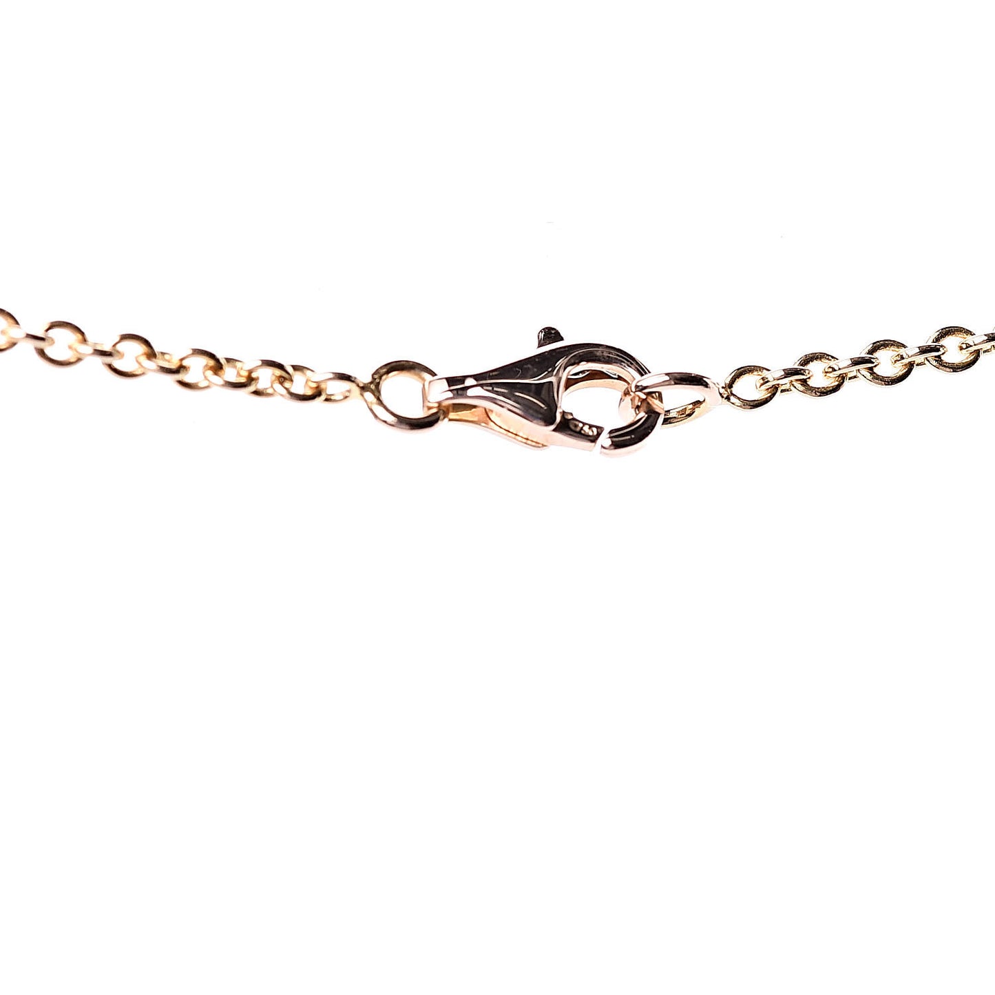 18K Pink Gold Interlocking LOVE Necklace