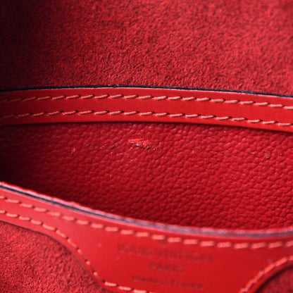 Louis Vuitton Epi Mabillon Backpack Castillan Red 13 of 19