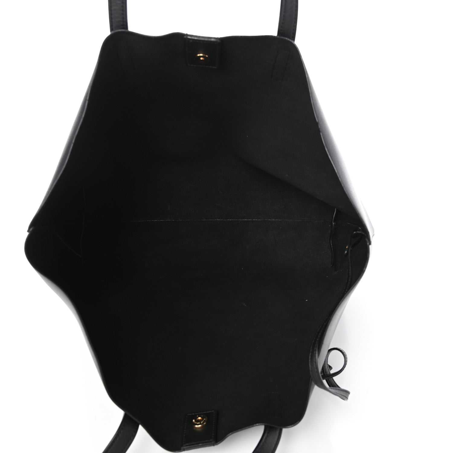 Saint Laurent Calfskin Large Shopping Tote Black 5 of 9