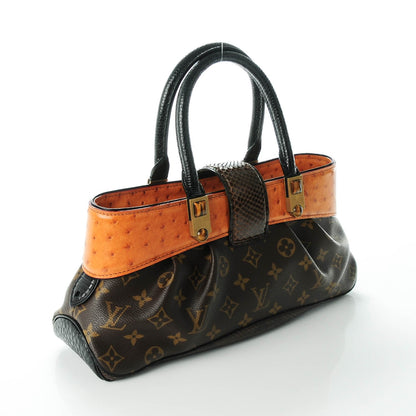 Louis Vuitton Monogram Ostrich Macha Waltz 3 of 6