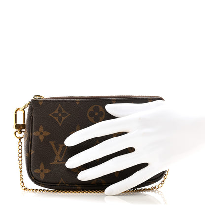 Louis Vuitton LOUIS VUITTON Monogram Mini Pochette Accessories 2 of 9