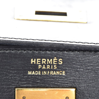 Hermes Box Kelly Retourne 32 Black 14 of 31