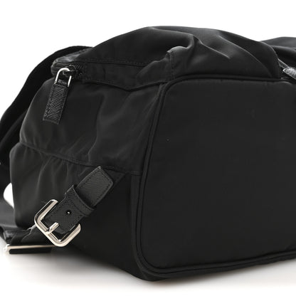 Prada Nylon Vela Medium Backpack Black 10 of 11