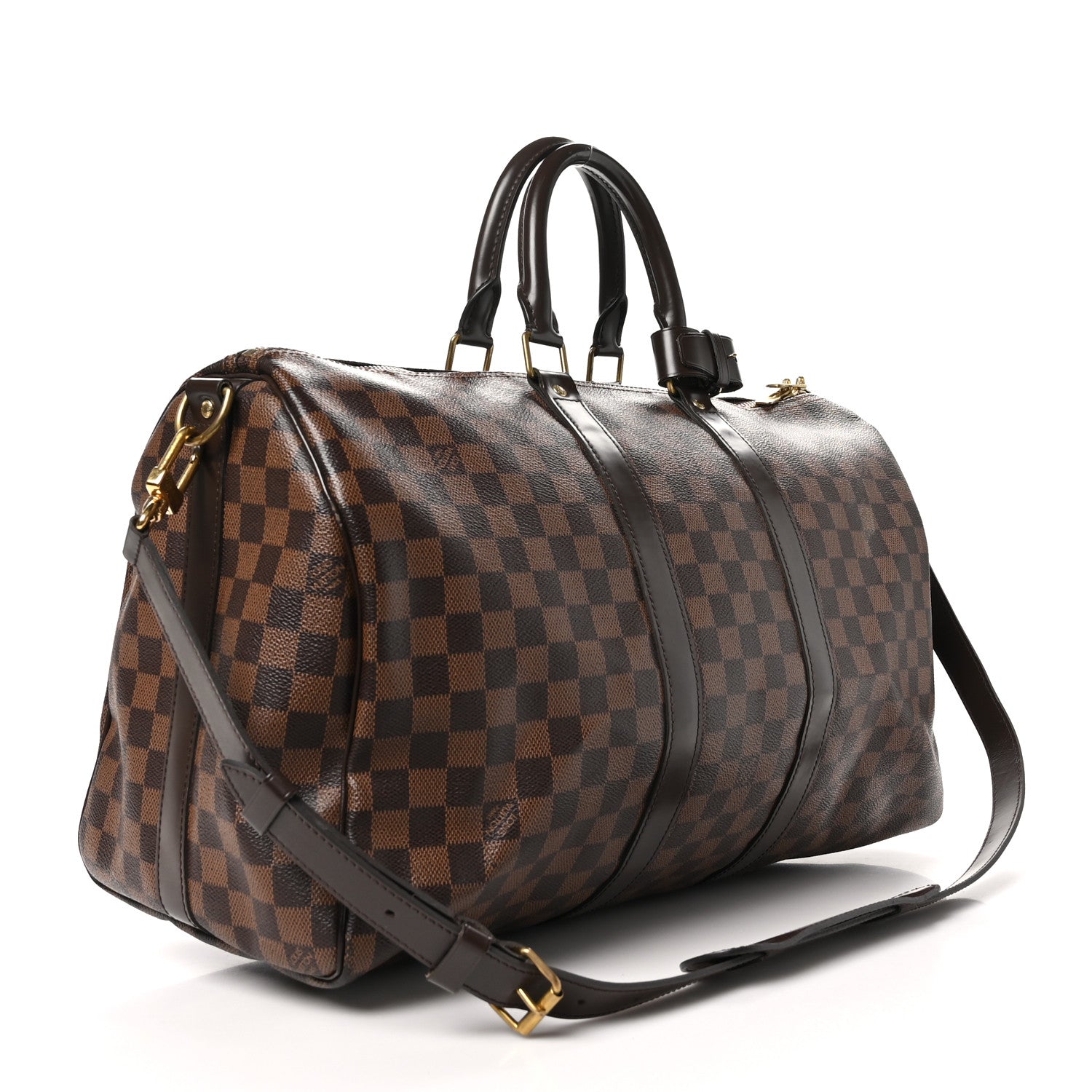 Louis Vuitton Damier Ebene Keepall Bandouliere 45 2 of 10