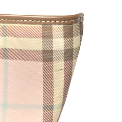 Burberry Candy Check Small Tote Pink Beige 14 of 15