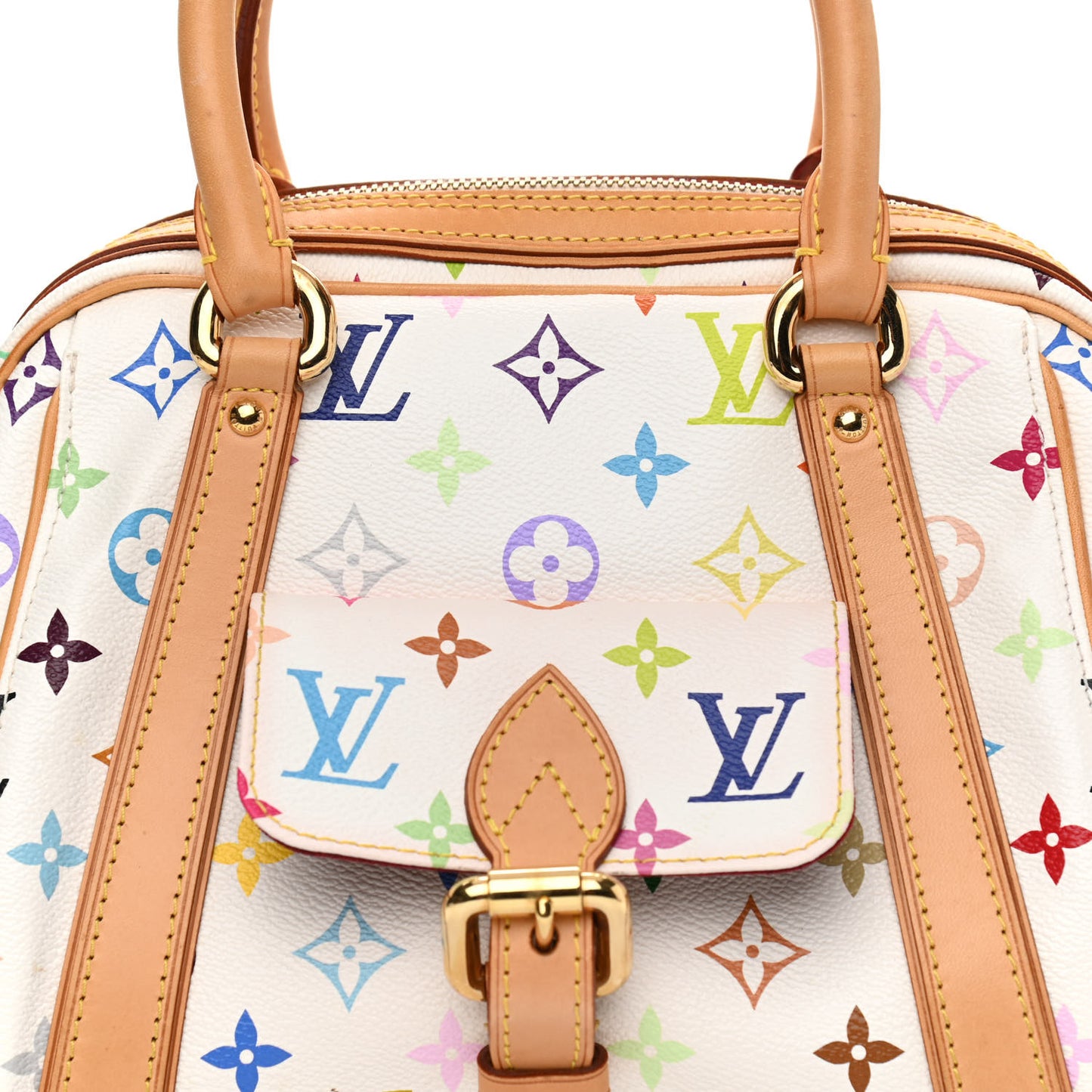 Monogram Multicolor Priscilla White