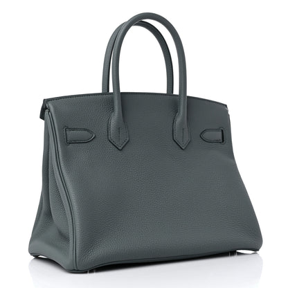 Hermes Togo Birkin 30 Vert Amande 3 of 11