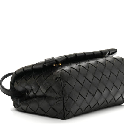 Bottega Veneta Nappa Intrecciato Mini Crossbody Bag Black 8 of 12