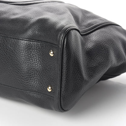 Gucci Pebbled Calfskin Large Soho Top Handle Bag Black 8 of 8