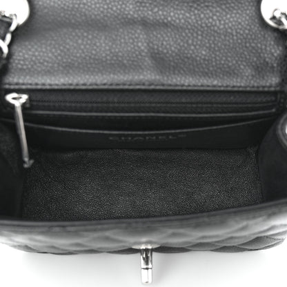 Chanel Caviar Quilted Mini Square Flap Black 5 of 10