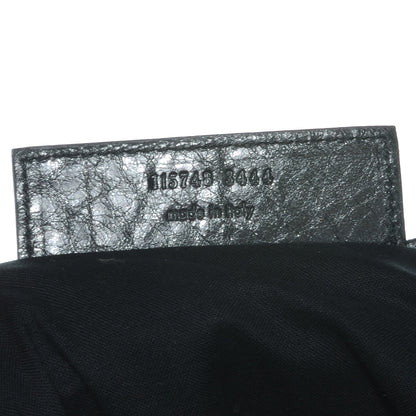 Balenciaga Chevre Damask Stripe City Black 7 of 7