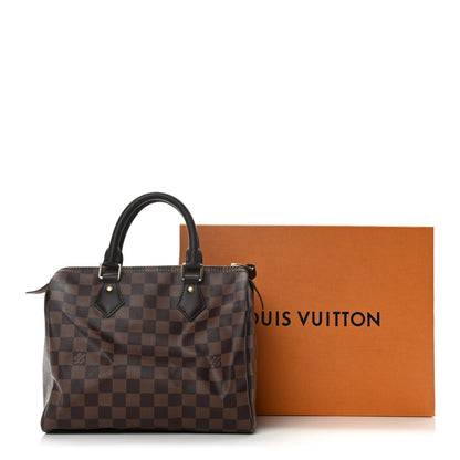 Louis Vuitton Damier Ebene Speedy 25 12 of 12