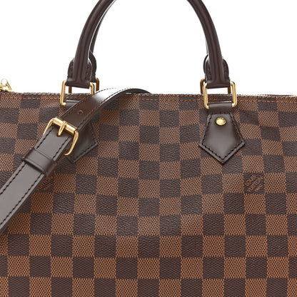 Louis Vuitton Damier Ebene Speedy Bandouliere 30 8 of 13