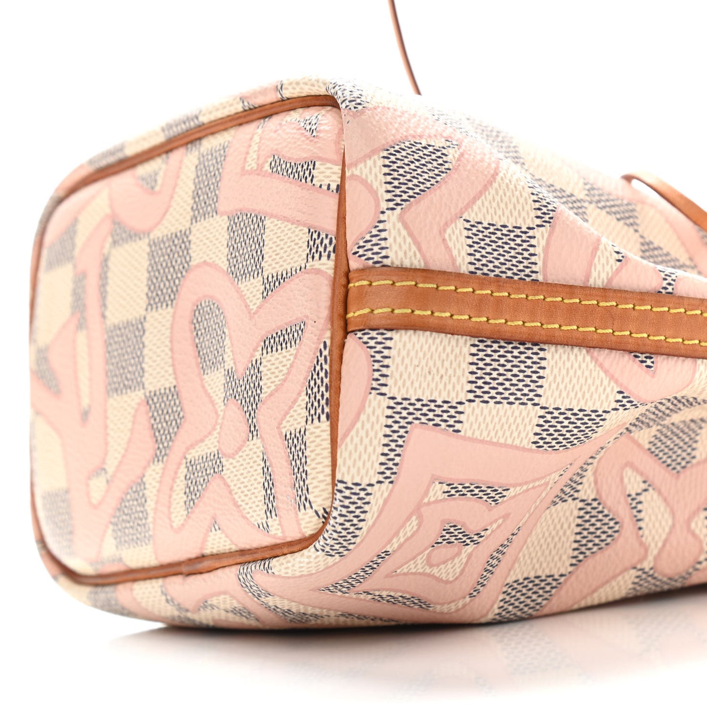 Damier Azur Tahitienne Nano Noe Rose Ballerine