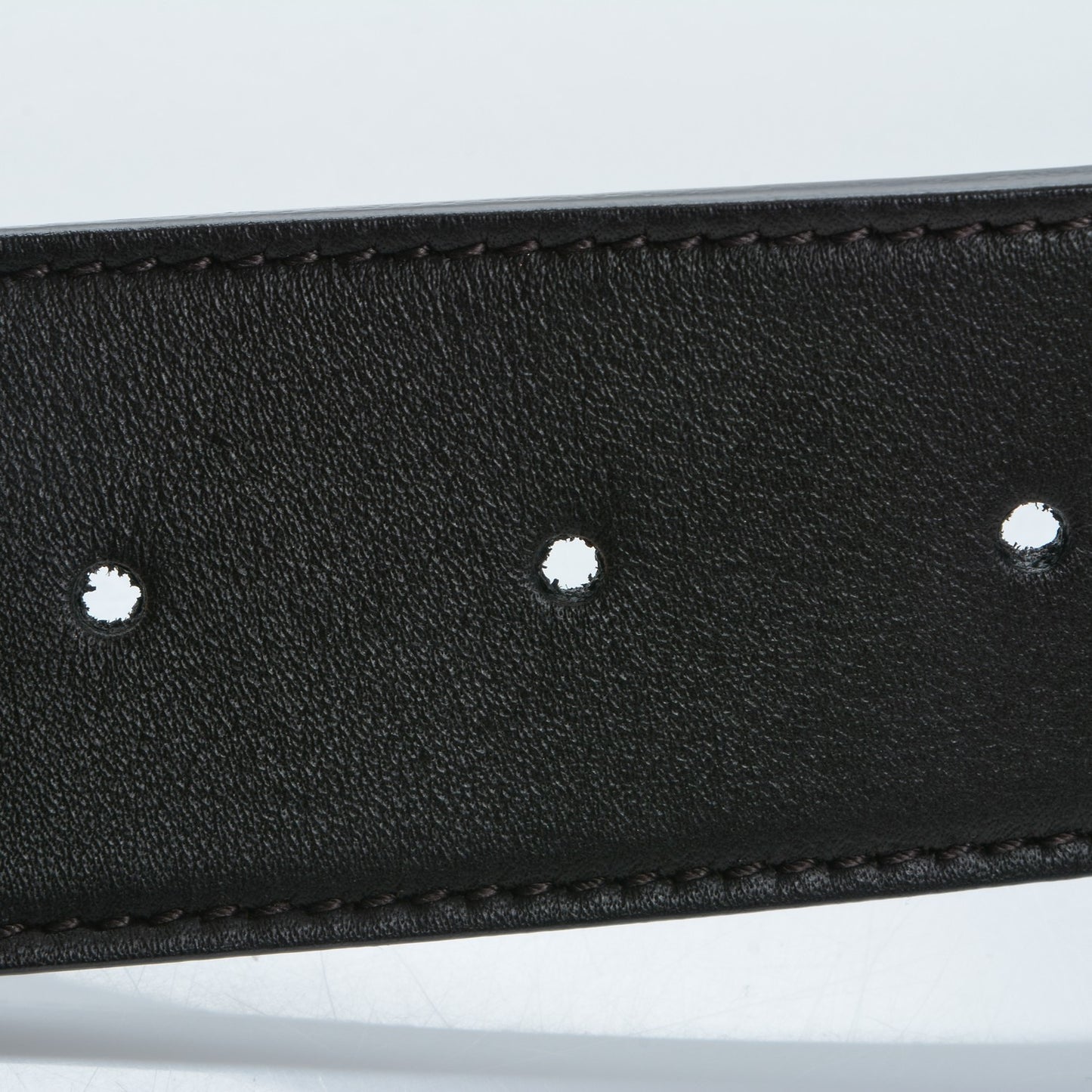 Moon Calfskin Double G 40mm Belt 100 40 Dark Cocoa