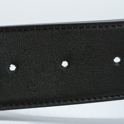 Gucci Moon Calfskin Double G 40mm Belt 100 40 Dark Cocoa 6 of 6