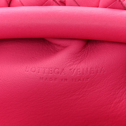 Bottega Veneta Nappa Intrecciato The Mini Pouch Rosa Shock 6 of 11