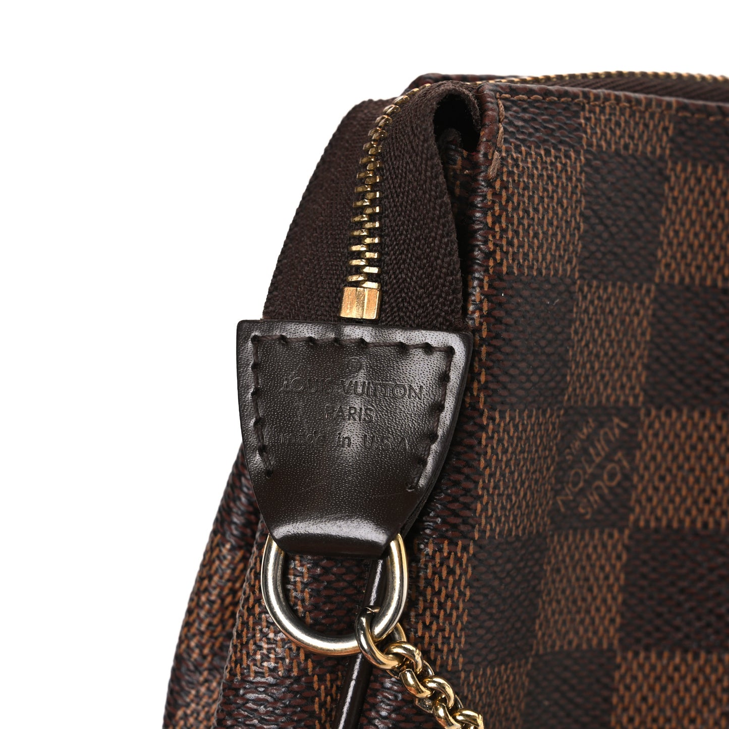 Damier Ebene Eva Clutch