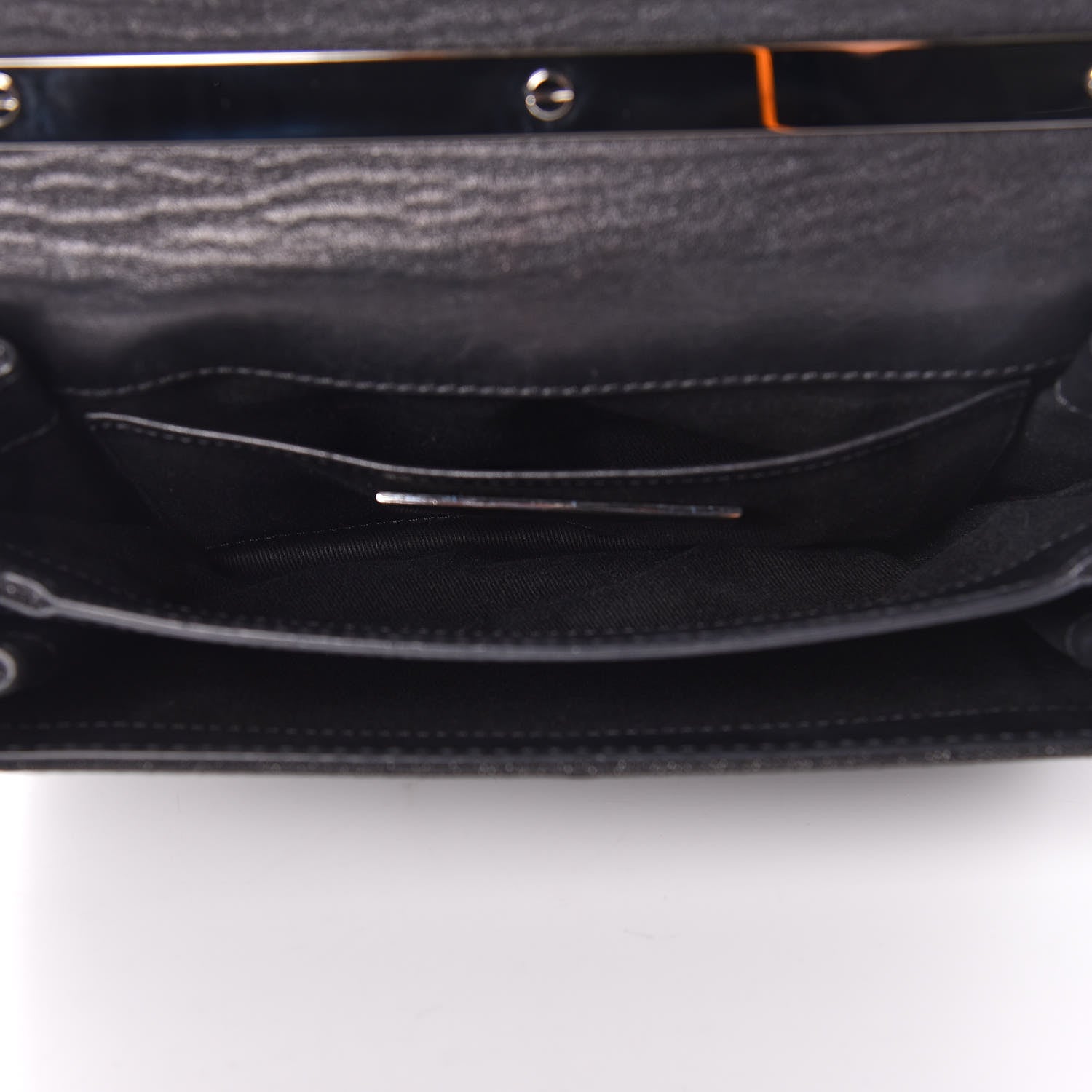 Valentino Garavani Denim Va Va Voom Shoulder Bag Black 10 of 16