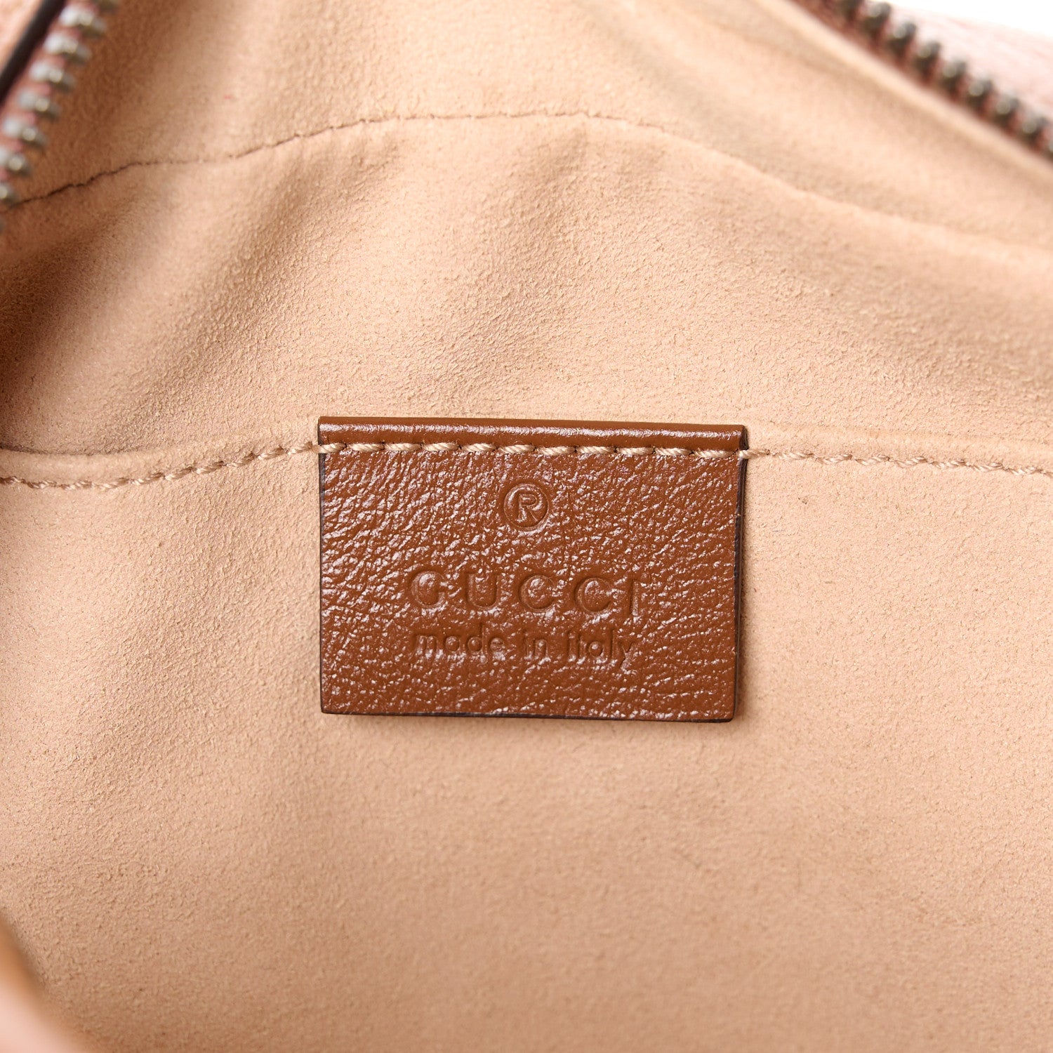 Gucci Glazed Calfskin Matelasse Diagonal Small GG Marmont Chain Shoulder Bag Cuir 7 of 13