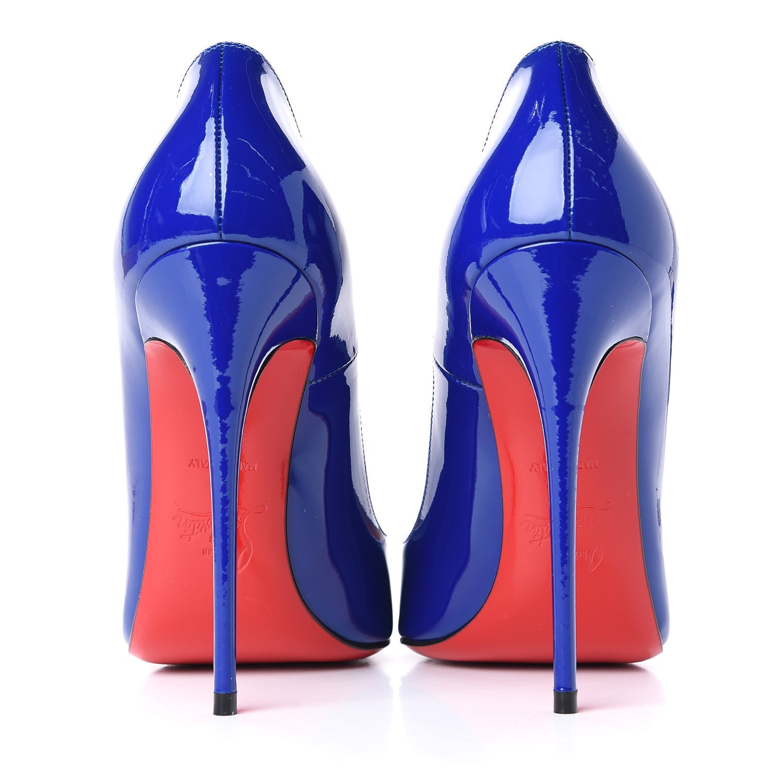 Christian Louboutin Patent So Kate 120 Pumps 37 Atlantic 7 of 10