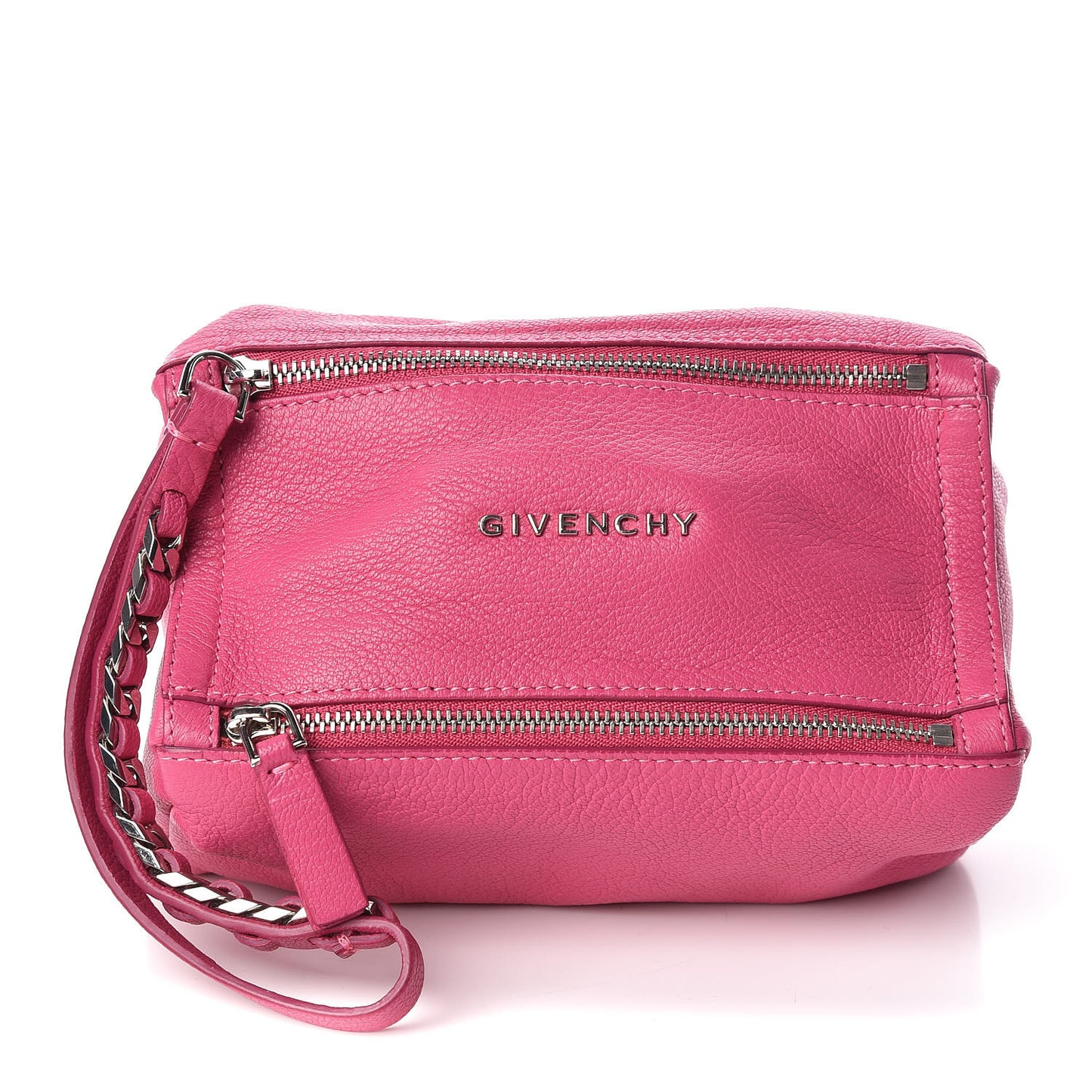 Sugar Goatskin Pandora Wristlet Magenta
