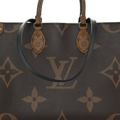 Louis Vuitton Reverse Monogram Giant Onthego MM 7 of 11