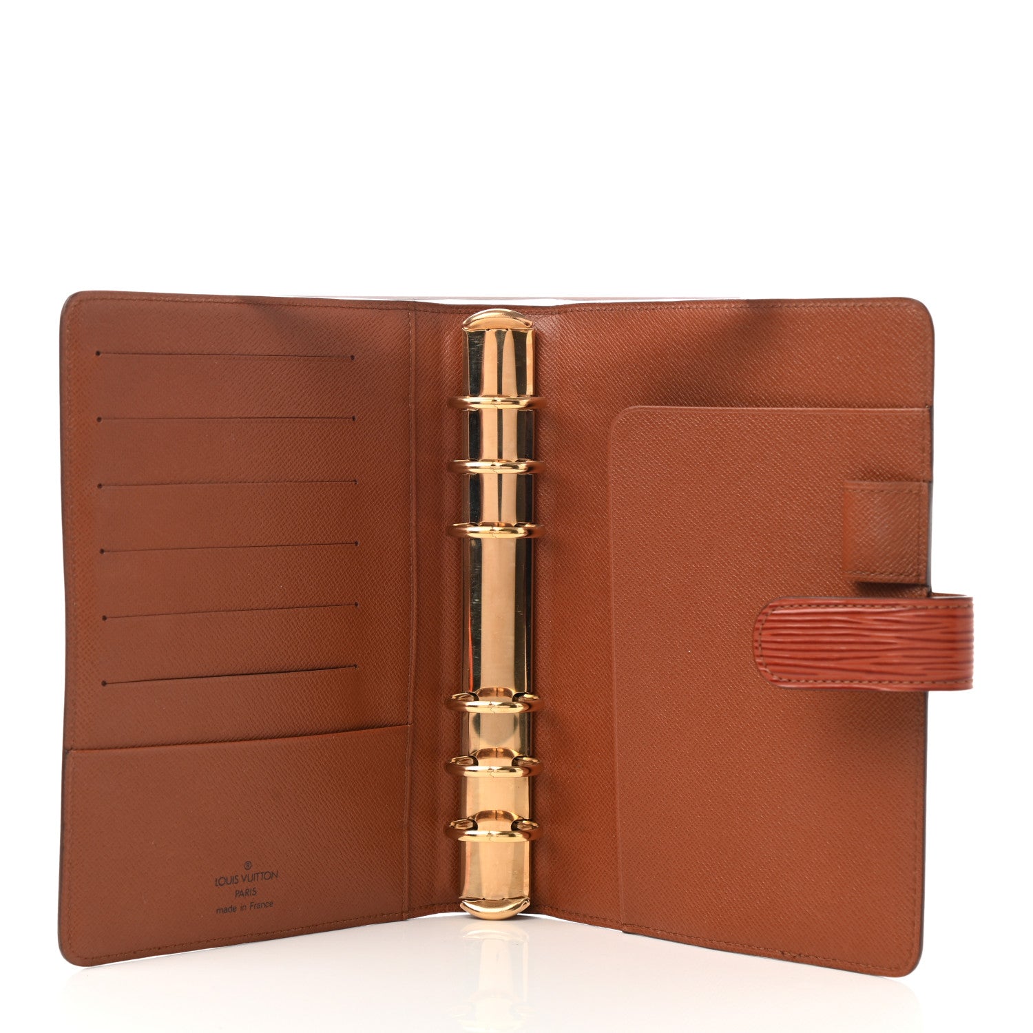 Louis Vuitton Epi Medium Ring Agenda Cover Kenyan Fawn 5 of 7