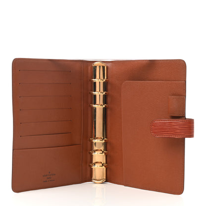 Louis Vuitton Epi Medium Ring Agenda Cover Kenyan Fawn 5 of 7
