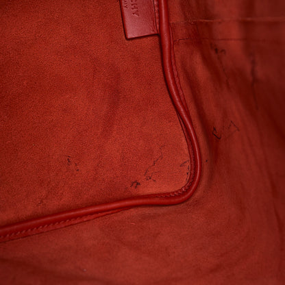 Givenchy Calfskin Large Antigona Tote Red Black 7 of 18