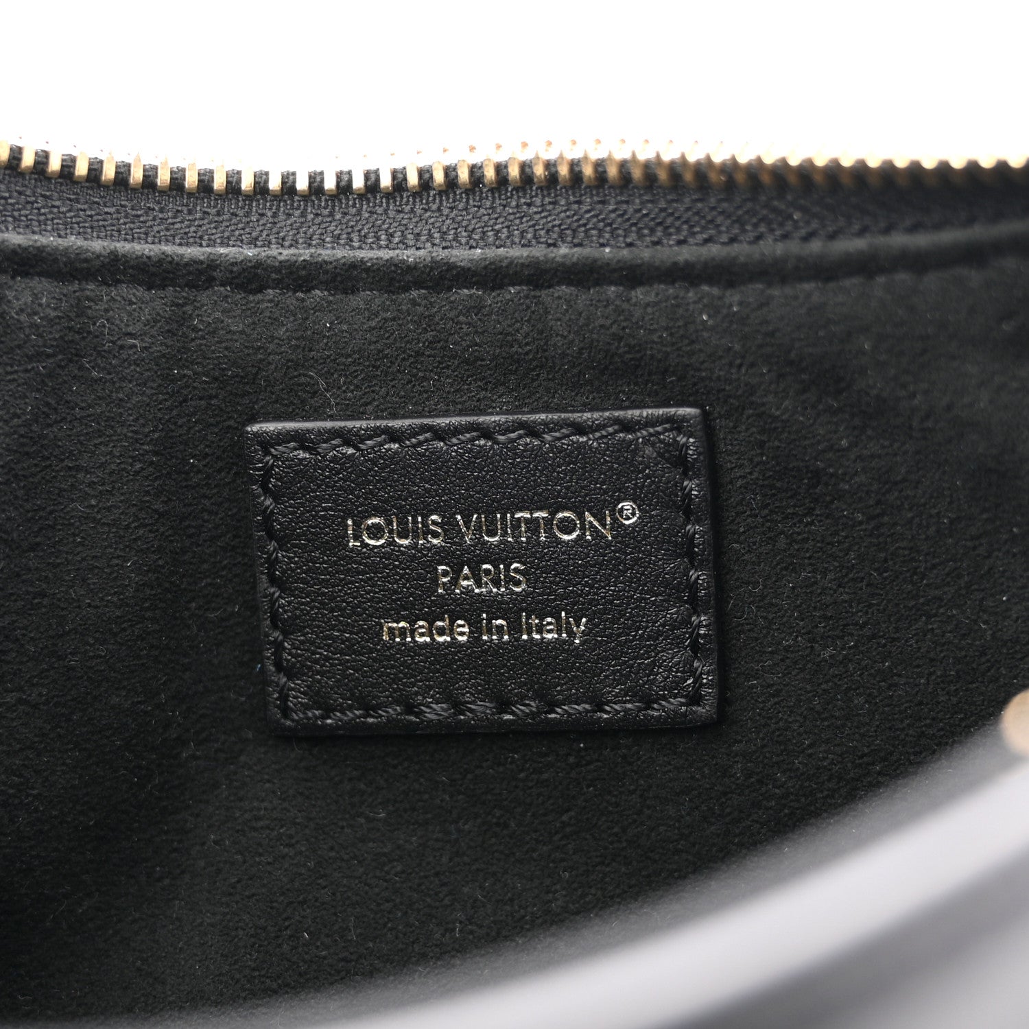 Louis Vuitton Calfskin LV Bloom Pochette  Black 6 of 11