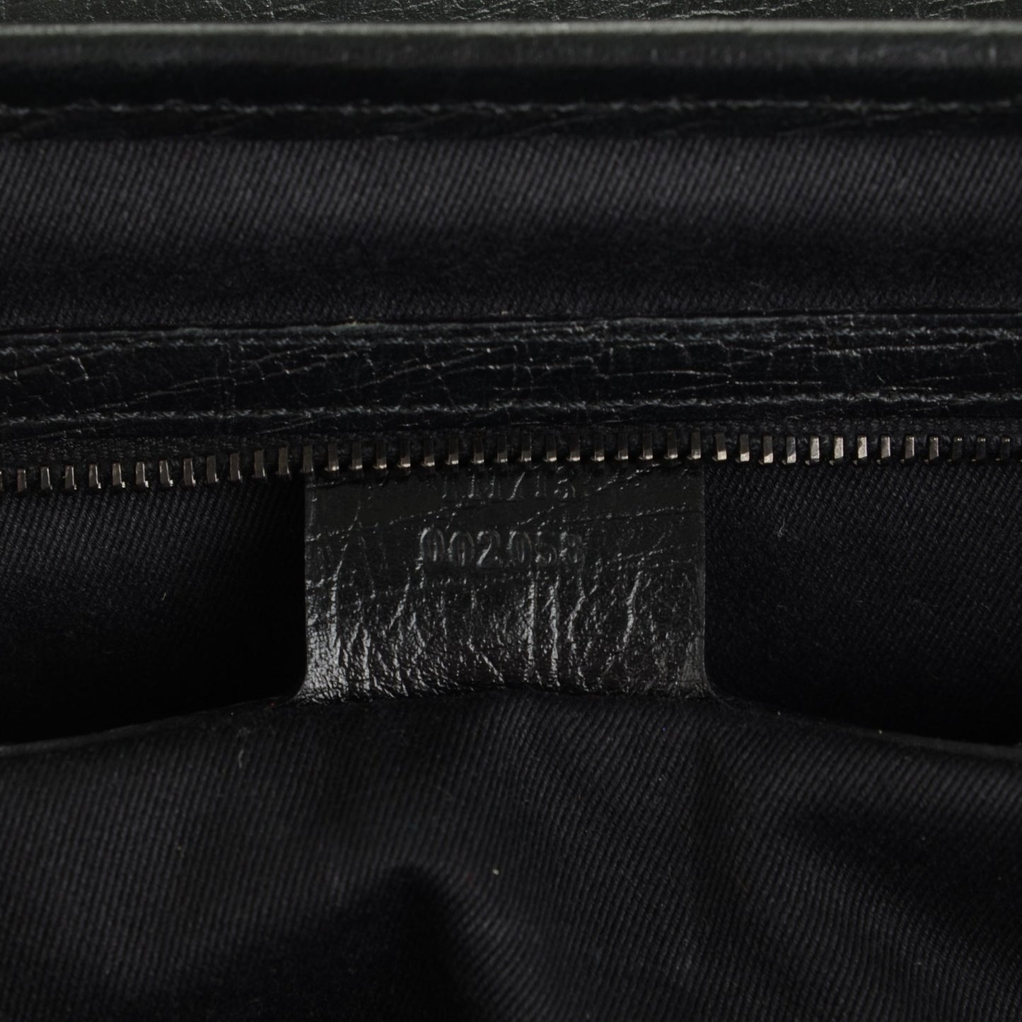 Monogram Bamboo Bullet Bag Black