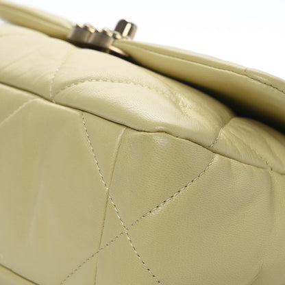 Chanel Lambskin Quilted Medium Chanel 19 Flap Yellow 10 of 13