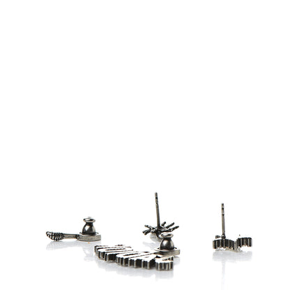 Christian Dior Palladium Crystal J'adior Earrings 3 of 6