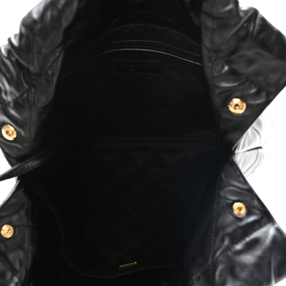 Chanel Shiny Calfskin Quilted Small Chanel 22 Black 6 of 11