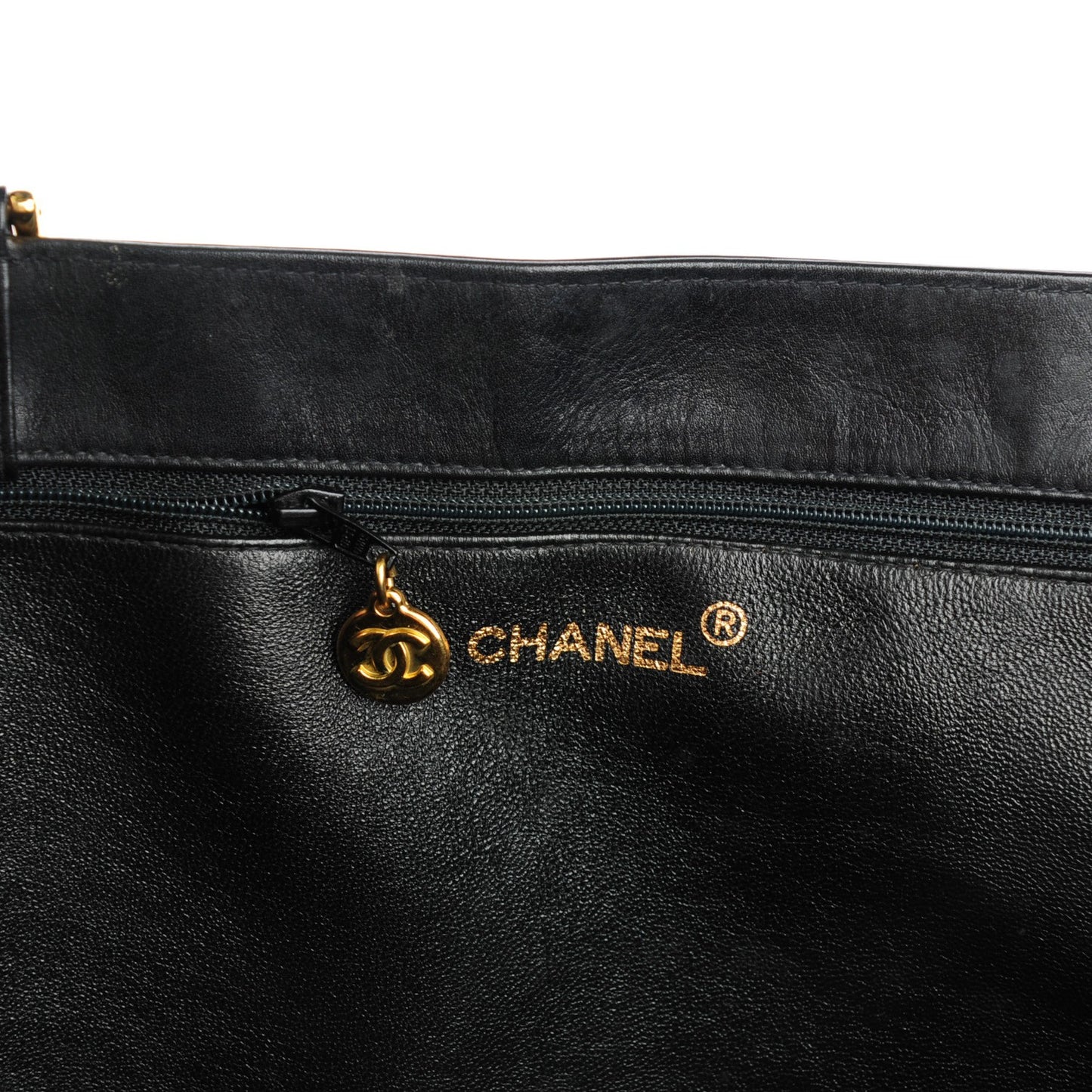Lambskin CC Tote Black