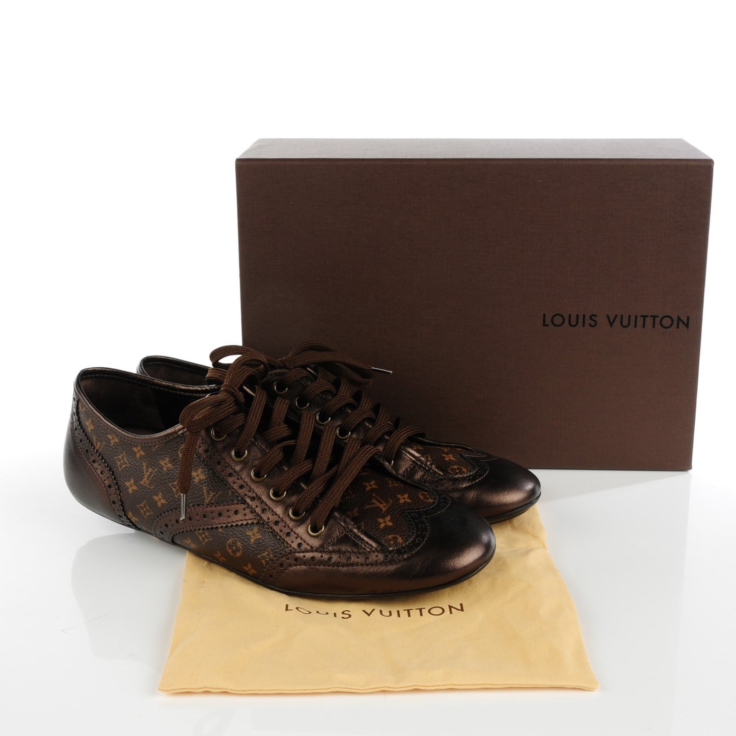 Calfskin Monogram Lyrics Sneakers 39