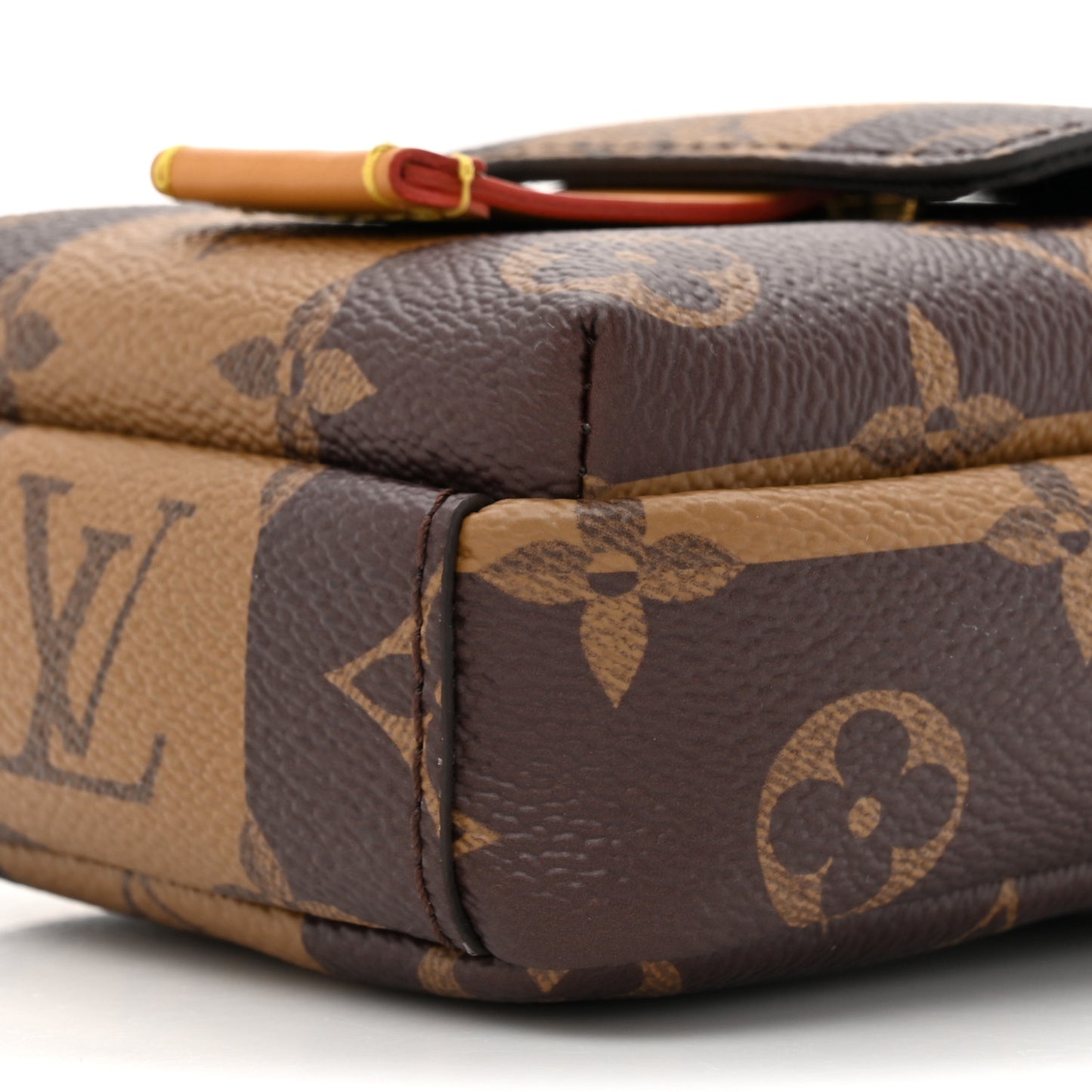 X NIGO Reverse Monogram Flat Double Phone Pouch