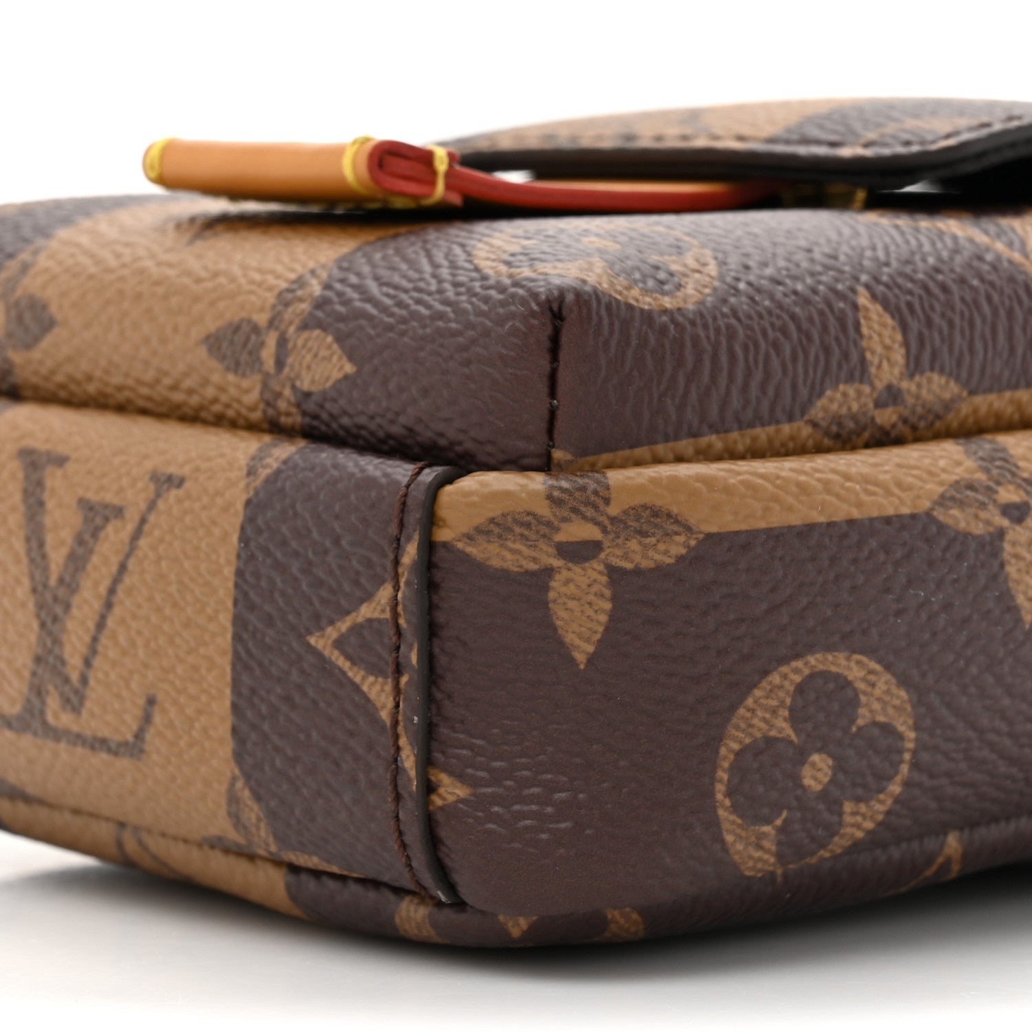 Louis Vuitton X NIGO Reverse Monogram Flat Double Phone Pouch 8 of 11