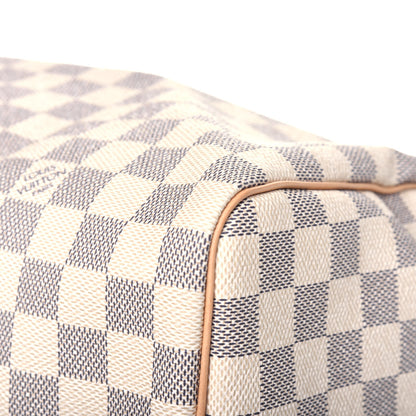 Louis Vuitton Damier Azur Speedy 30 9 of 20