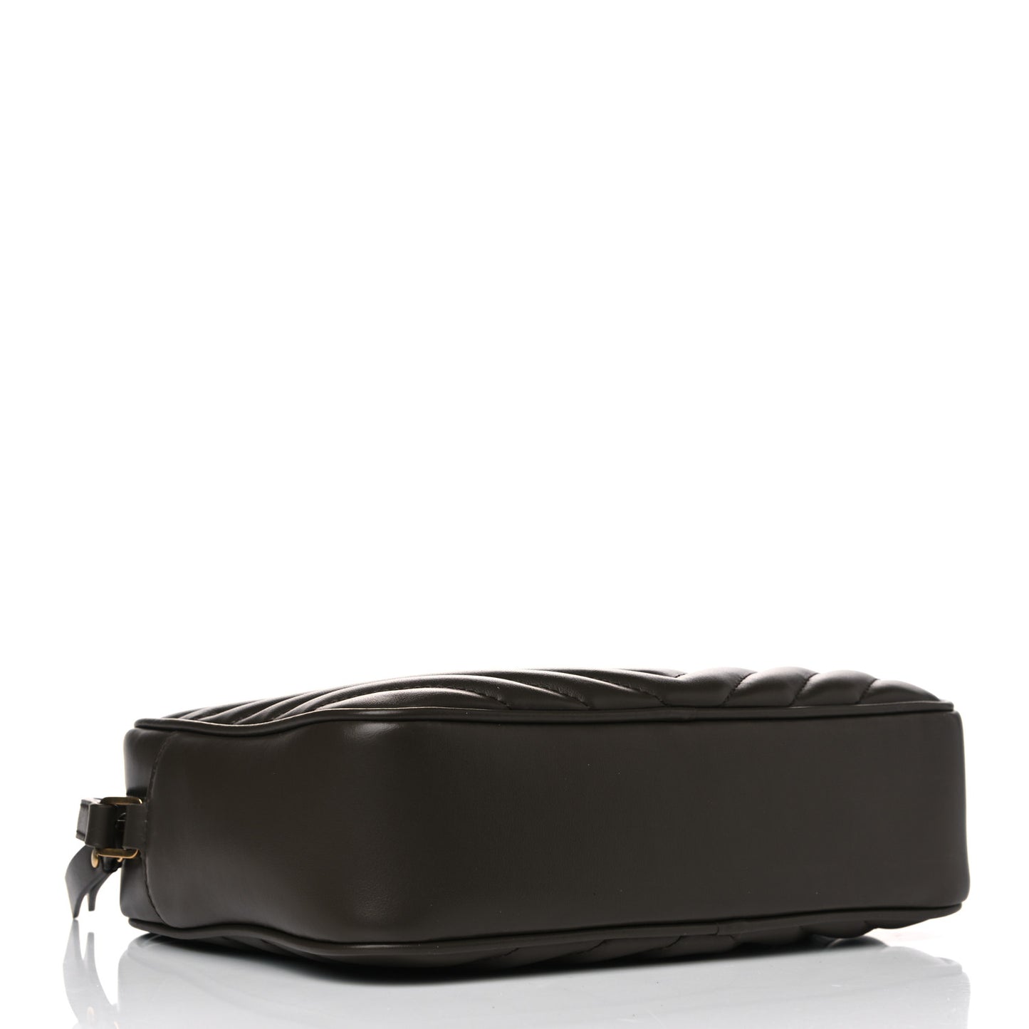 Calfskin Matelasse Monogram Lou Camera Bag Military Green
