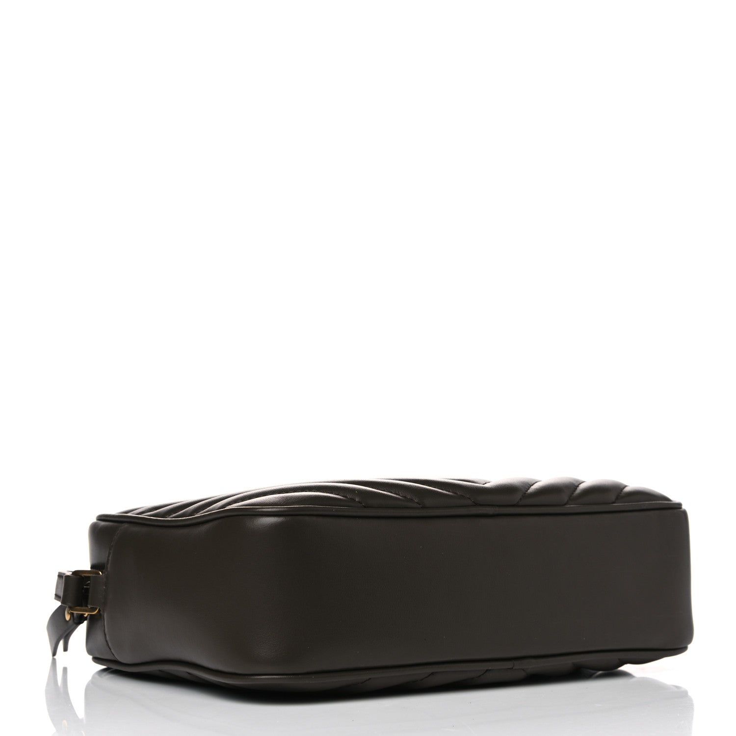 Saint Laurent Calfskin Matelasse Monogram Lou Camera Bag Military Green 3 of 5