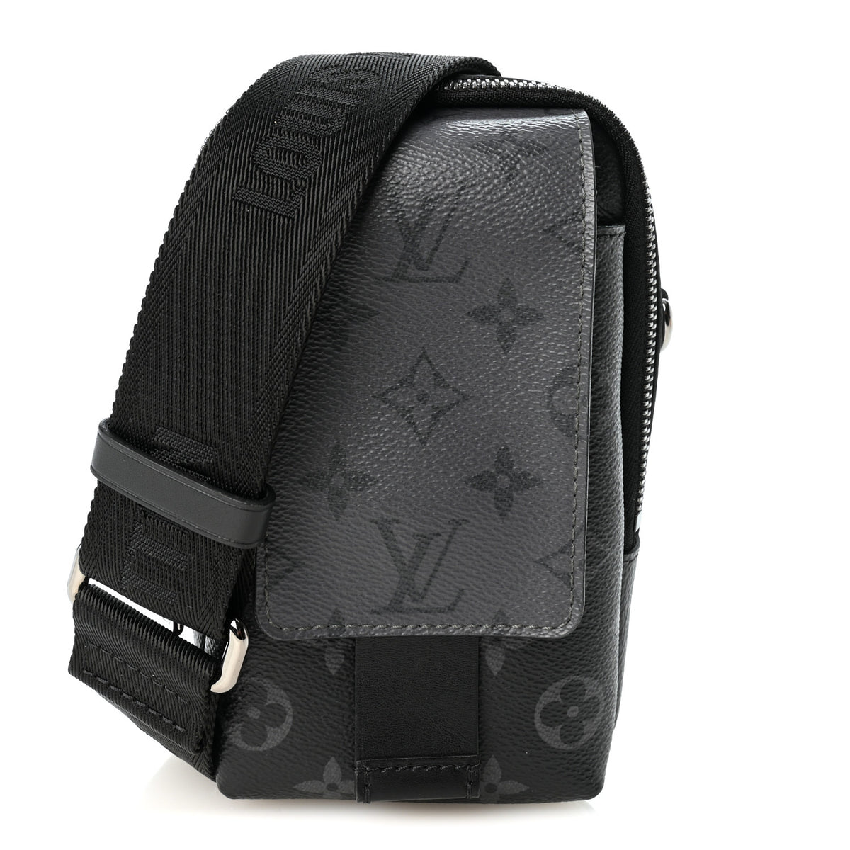 Monogram Eclipse Reverse Double Phone Pouch NM