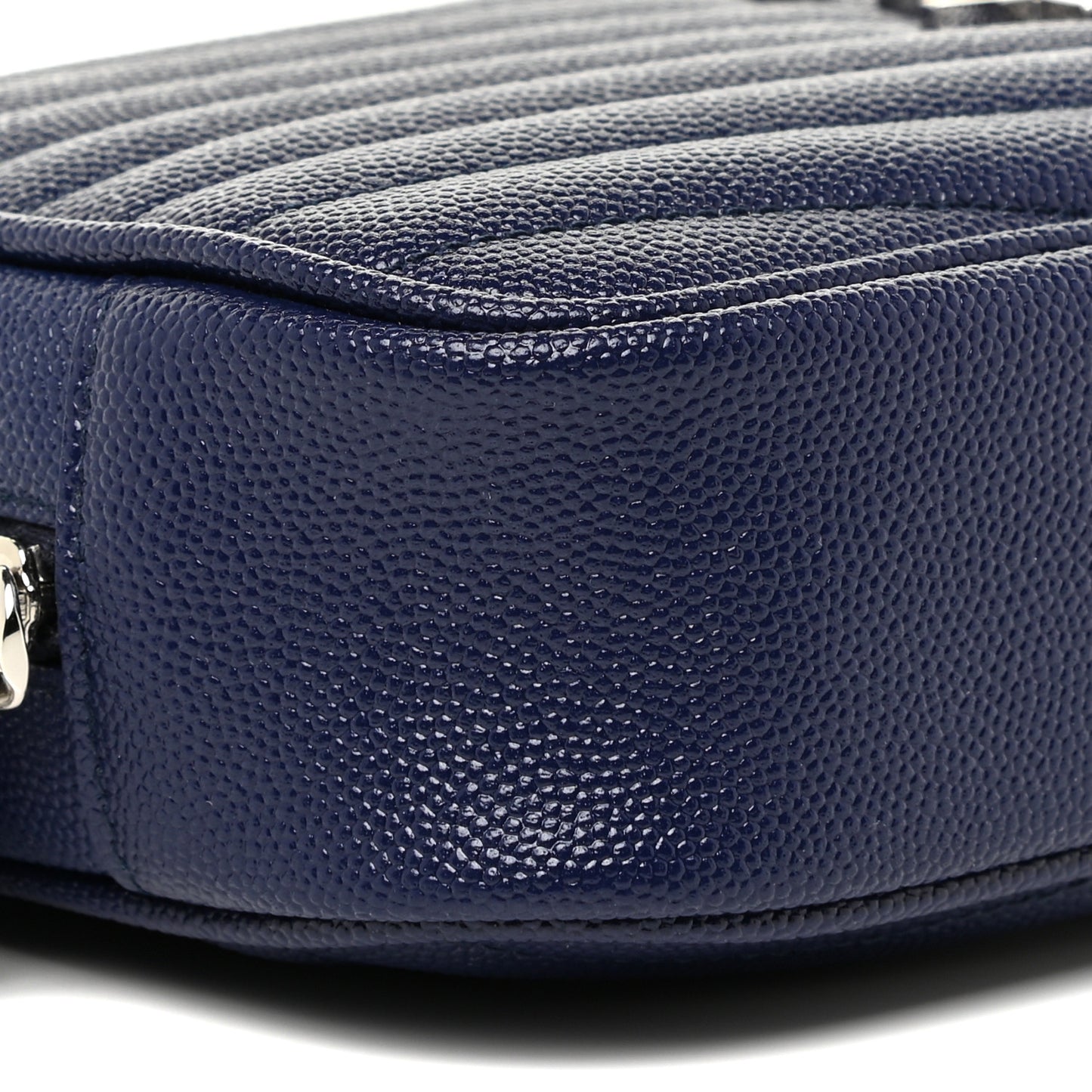 Grain De Poudre Matelasse Monogram Mini Lou Camera Bag Denim