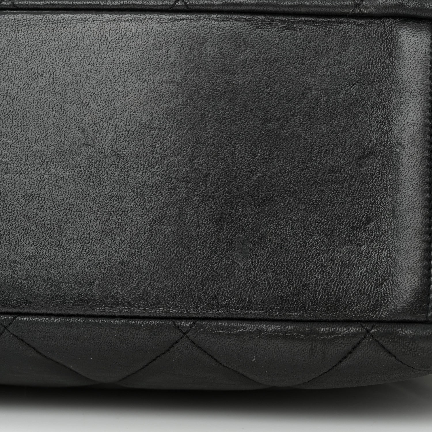 Chanel Lambskin Quilted Shoulder Bag Black 14 of 15