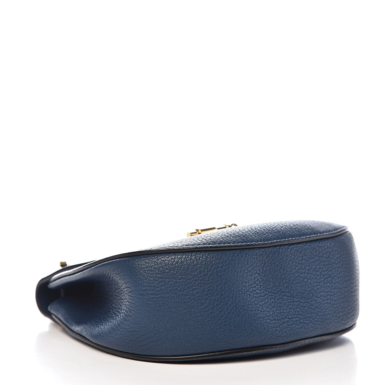 Chloe Grained Lambskin Mini Drew Shoulder Bag Factory Blue 4 of 9