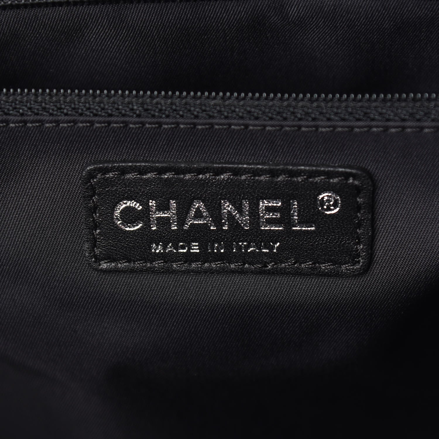 Chanel Coated Canvas Paris Biarritz Hobo Black 9 of 10