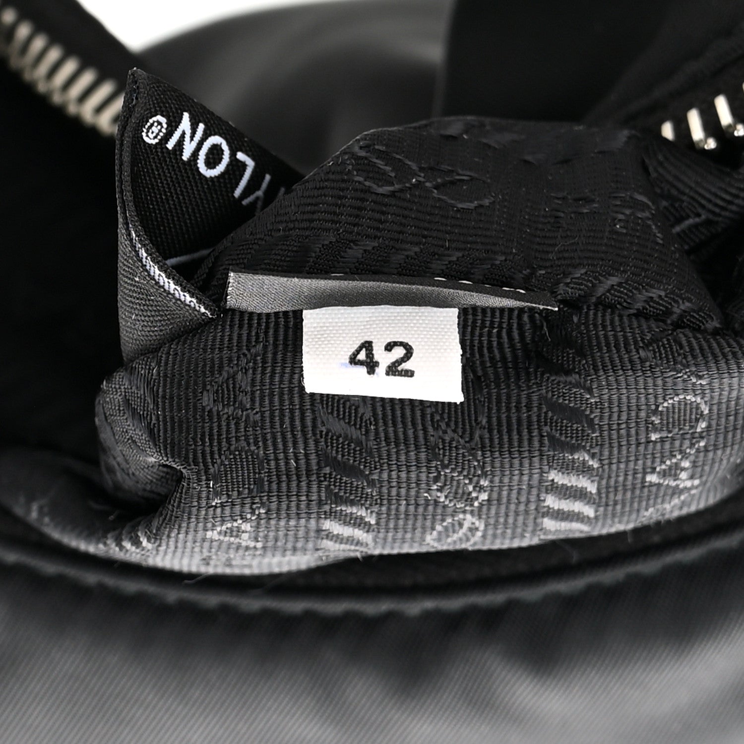 Prada Nylon Re-Edition 2005 Shoulder Bag Black 9 of 16