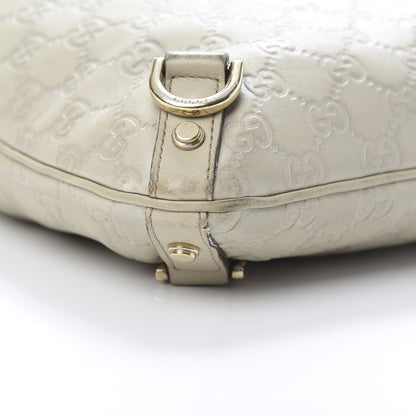Gucci Guccissima Abbey Messenger Bag Off White 13 of 14
