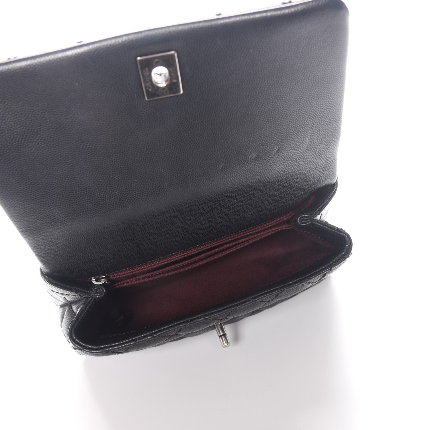 Chanel Caviar Quilted Mini Coco Handle Flap Black 5 of 8